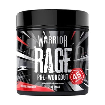 Warrior, Rage - Pre-workout Powder - 392g - Energy Drink Supplement with Vitamin C Warrior uk supplements