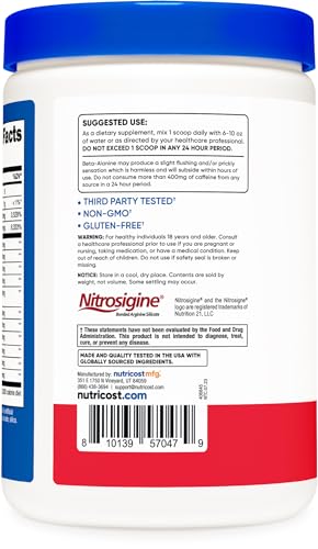 Nutricost Pre-C Pre-Workout Complex with Creatine (Fruit Punch | 30 Servings) Powder Nutricost uk supplements