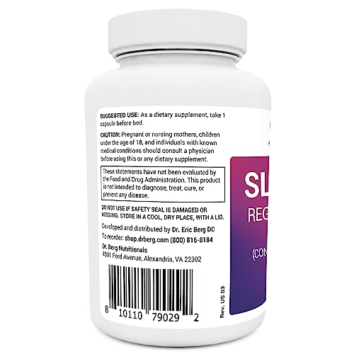 Dr. Berg Sleep Aid Regular Formula – Natural Support for Deep Sleeping Cycles Dr. Berg Nutritionals uk supplements
