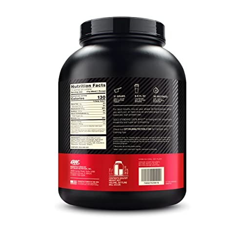 Optimum Nutrition Gold Standard 100% Whey Protein Powder, Banana Cream, 5 Pound Optimum Nutrition uk supplements