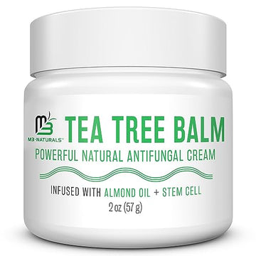 Tea Tree Oil Foot Balm - Natural Remedy for Athletes Foot, Toenail Repair M3 Naturals uk supplements
