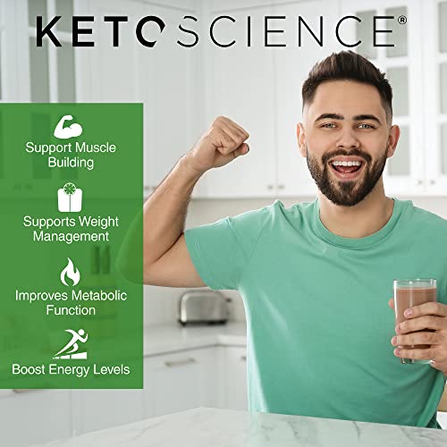Keto Science Plant Based Protein, Keto Meal Shake, Supports Weight Management Keto Science uk supplements