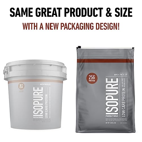Isopure Protein Powder, Low Carb Whey Isolate, Gluten Free, Lactose Free, 25g Protein Isopure uk supplements