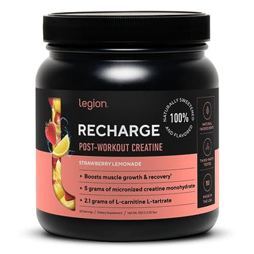 Legion Recharge Post Workout Supplement - All Natural Muscle Builder & Recovery Drink Legion uk supplements