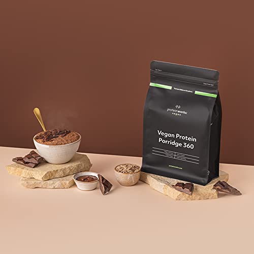 Protein Works - Vegan Protein Porridge 360 | High Protein Breakfast | Plant-Based | Chocolate | 450g THE PROTEIN WORKS uk supplements