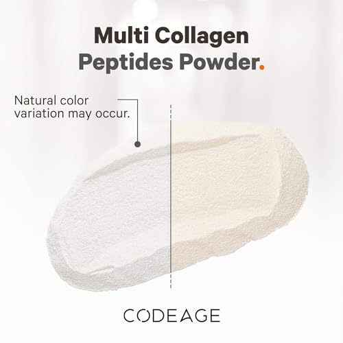 Code Age Multi-Collagen Protein Powder Hydrolyzed 20Oz All-in-One Super Bone Broth Codeage uk supplements