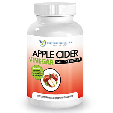 Apple Cider Vinegar Capsules - 100% Organic Apple Cider Vinegar Pills 1500 mg DOCTOR RECOMMENDED SUPPLEMENTS uk supplements
