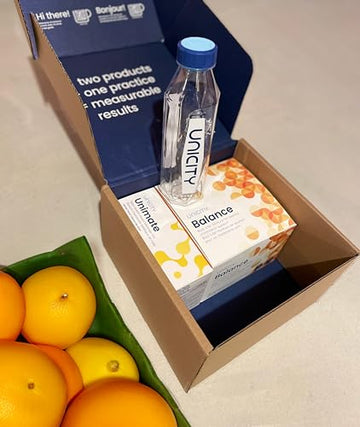 Unicity Feel Great System - Balance 60 Pack & Great Tasting Lemon Unimate Unicity uk supplements