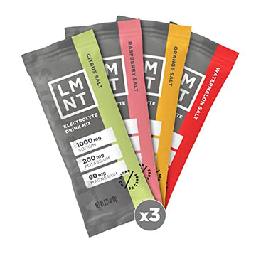 LMNT Zero-Sugar Electrolytes - Variety Salt - Hydration Powder Packets | No Dodgy Ingred Drink LMNT uk supplements