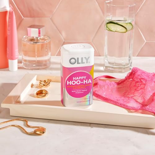 OLLY Happy Hoo-Ha Capsules, Probiotic for Women, Vaginal Health and pH OLLY uk supplements
