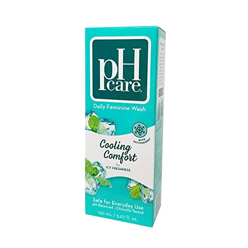 pH Care Intimate Wash Cold Wind with Active Cool 150ml pH care uk supplements