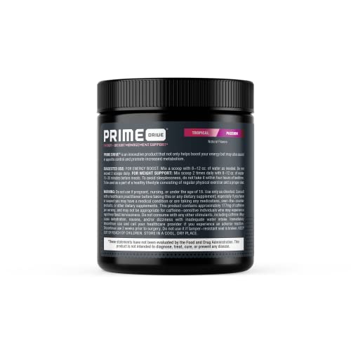 Complete Nutrition Prime Drive Tropical Passion Energy Powder Complete Nutrition uk supplements