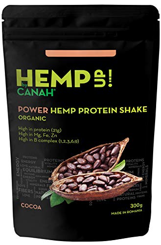 Canah Hemp Up Organic Protein Shake Powder – Muscle gain & Boost up Immune System, HEMP UP! uk supplements