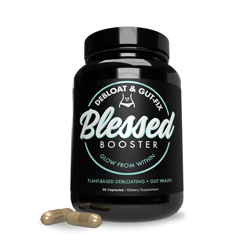 BLESSED Booster De-Bloat & Gut Fix - Daily De-Bloat & Gut Health for Belly Bloat Relief BLESSED uk supplements