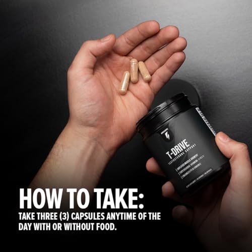 InnoSupps : T-Drive | Testosterone Booster | Amplify Muscle Growth | KSM-66 Ashwagand InnoSupps uk supplements