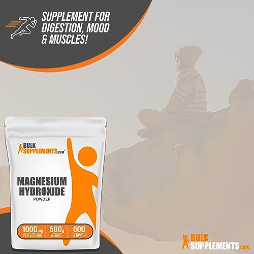 BulkSupplements.com Magnesium Hydroxide Powder - Magnesium Supplement BULKSUPPLEMENTS.COM uk supplements