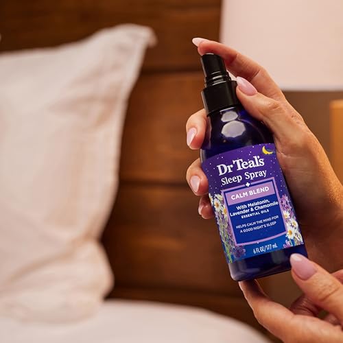 Dr Teal's Sleep Spray with Melatonin & Essential Oil Blend, 6 fl oz (Pack of 3) Dr Teal's uk supplements