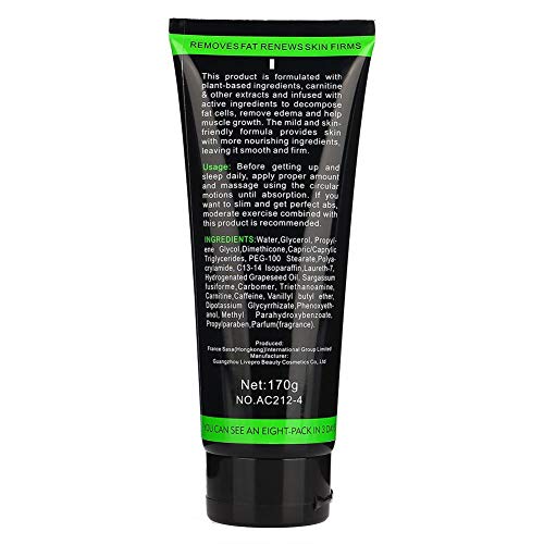 TARSHYRY Weight Loss Cream, Firming Muscle Cream, Perfectly 6 Pack Abs Body Gels TARSHYRY uk supplements