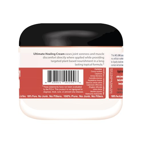 Naturulz Ultimate Healing Cream 4 Ounce Fast-Acting Topical for Backs, Knees, Shoulders, Muscles Naturulz uk supplements