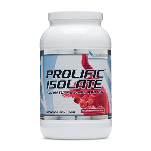 G6 Sports Nutrition Prolific Isolate All Natural Whey Protein Isolate (Gluten Free, Lactose G6 Sports uk supplements