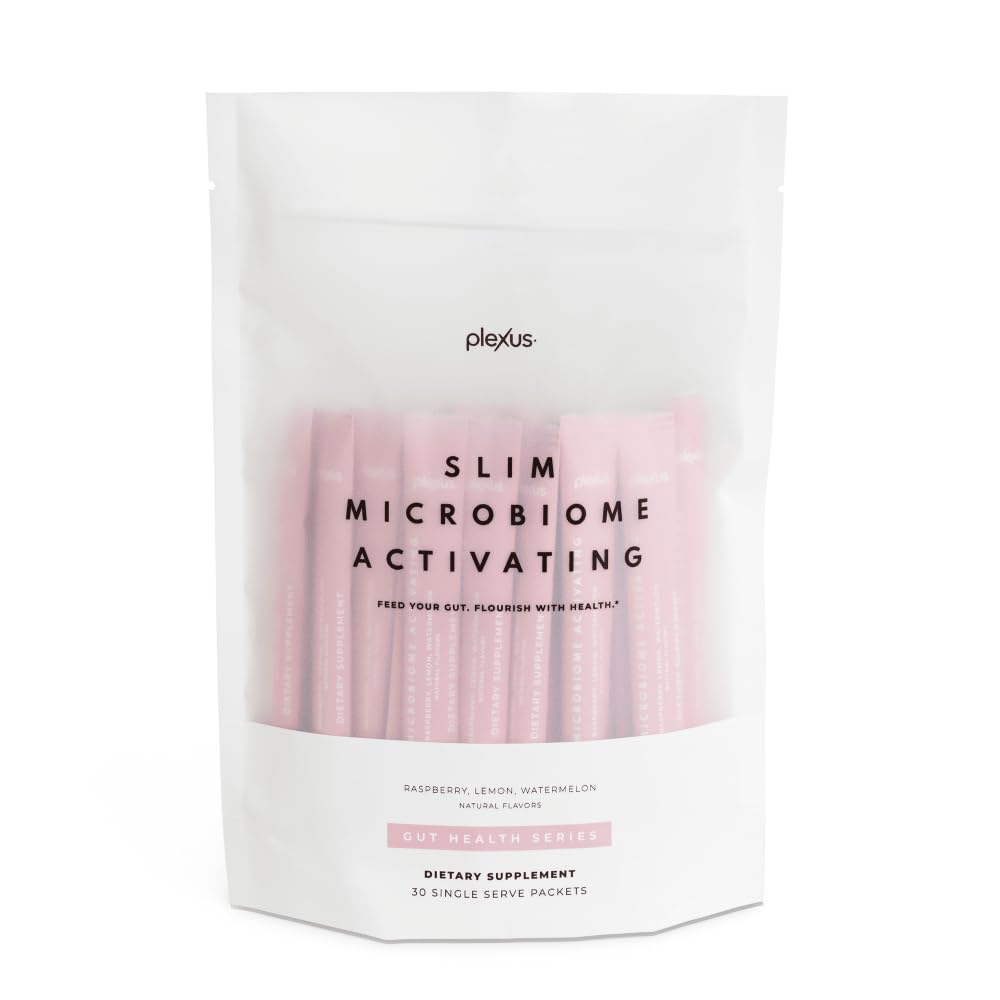 Plexus Slim Microbiome Pink Drink Mix, 30 Servings (Raspberry, Lemon, and Watermelon Generic uk supplements