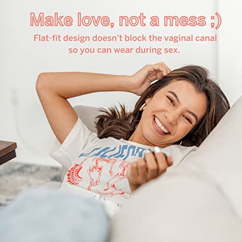 Pixie Cup 2 Menstrual Discs - Most Comfortable Reusable Period Discs - Removable Stem Pixie Cup uk supplements