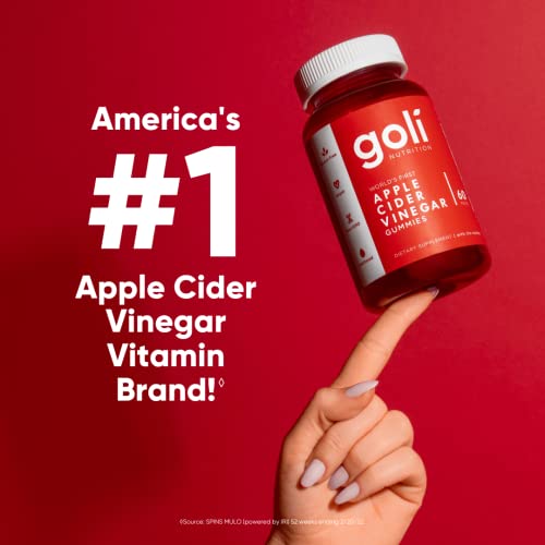 Goli Nutritional Supplement, Apple Cider Vinegar Gummy Vitamins - 300 Count - Vitamins B Goli uk supplements