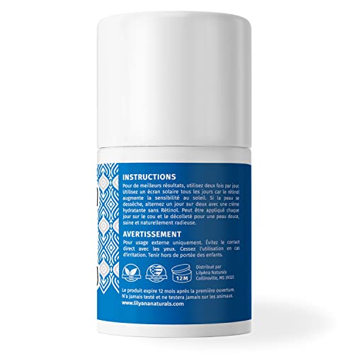 LilyAna Naturals Retinol Cream - Made in USA, Anti Aging Moisturizer for Face and Neck LilyAna Naturals uk supplements