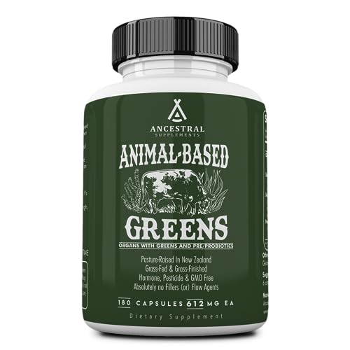 Ancestral Supplements Greens Powder Capsules, Organic Superfood Ancestral Supplements uk supplements