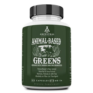 Ancestral Supplements Greens Powder Capsules, Organic Superfood Ancestral Supplements uk supplements