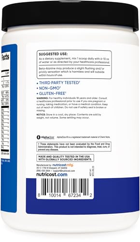 Nutricost Stim-Free Pre-Workout, 30 Servings (Blue Raspberry) - Caffeine Free, Stimulant Nutricost uk supplements