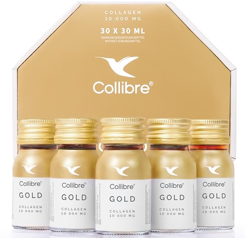 Collibre® Collagen Gold 10000mg 15 x 30ml Strong Liquid Drink Collibre uk supplements