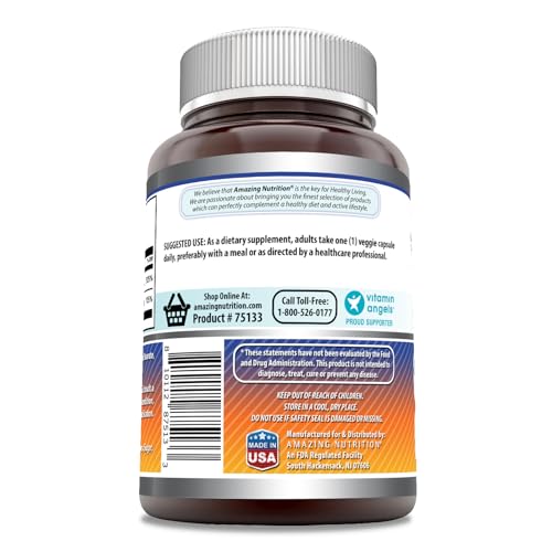 Amazing Formulas Vitamin D3 5000 IU with Vitamin K2 100 Mcg| 250 Veggie Capsules Amazing Nutrition uk supplements