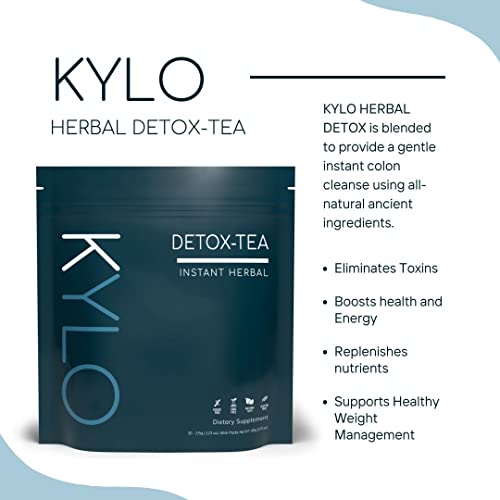 KYLO Instant Herbal Detox Tea - Support for Weight Management (30 Single-Serve Sticks) KYLO uk supplements
