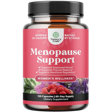 Complete Herbal Menopause Supplement for Women - Multibenefit Menopause Relief Hormone Natures Craft uk supplements