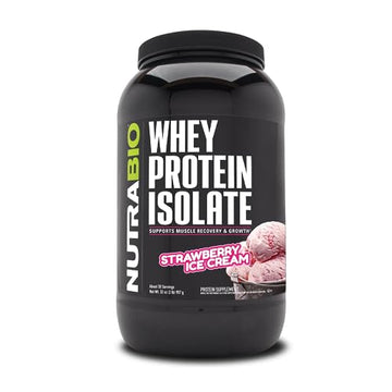 NutraBio Whey Protein Isolate Supplement – 25g of Protein Per Scoop with Complete NutraBio uk supplements