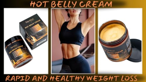 Hot Cream for Belly Fat Burner, Body Cream for Thighs, and More - Targets Cellulite fayahut uk supplements