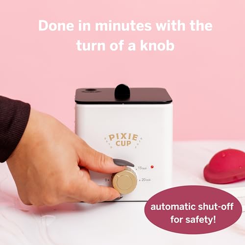 Pixie Menstrual Cup & Disc Boiler Sterilizer - Easily Submerge & Clean Your Period Cup in Boiling Water Pixie Cup uk supplements