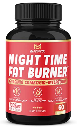 BMVINVOL Night Time Fat Burner, 12-in-1 Powerful Blend of Green Tea, Ceylon Cinnamon BMVINVOL uk supplements