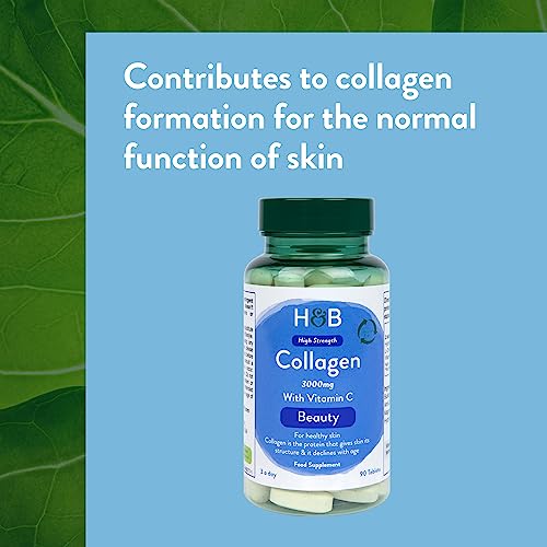 Holland & Barrett Bovine Collagen Tablet 3000mg 90 Tablets Holland & Barrett uk supplements