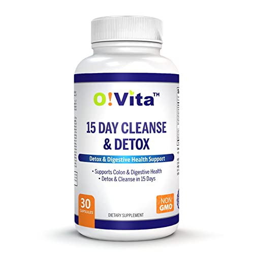 O!VITA 15-Day Cleanse and Detox Supports Digestive and Colon Health, Special Formula O!VITA uk supplements