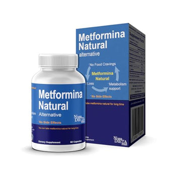 METFORMINA Natural - Weight Loss Aid and Metabolism Support - Dr Salomon, 60 Cap Ni una dieta más uk supplements