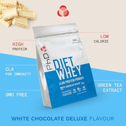 PhD Nutrition Diet Whey Low Calorie Protein Powder, Low Carb, High Protein Lean Matrix PhD uk supplements