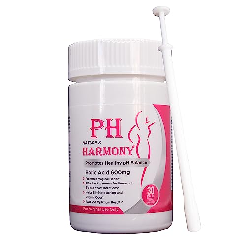 N'More Harmony 600MG Vaginal Suppositories Yeast Infection + 1 Suppository Applicator BV N'More uk supplements