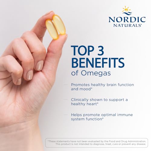 Nordic Naturals Ultimate Omega, Lemon Flavor - 60 Soft Gels - 1280 mg Omega-3 Nordic Naturals uk supplements