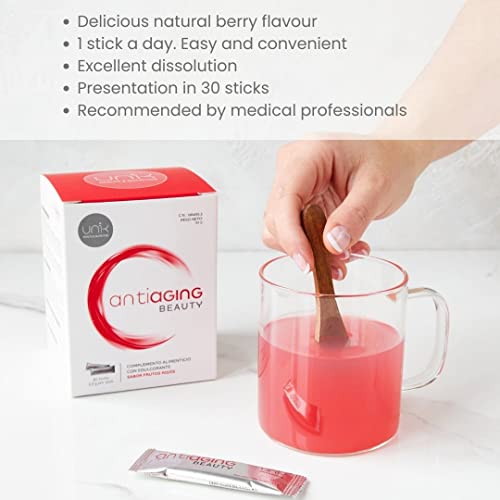 Unik Antiaging Beauty | Hydrolysed Collagen VERISOL (5 Clinical Studies) with Hyaluronic Acid UN 1K HEALTH & NUTRITION uk supplements