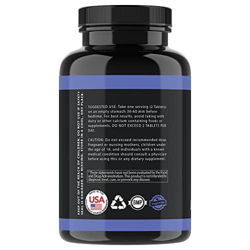 Garcinia Cambogia PM Weight Loss Sleep, All Natural Supplement w/Valerian Root & Melatonin Angry Supplements uk supplements