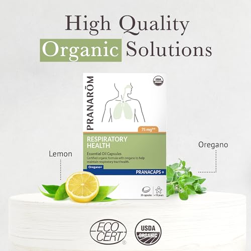 Respiratory Health Pranacaps Pranarom uk supplements
