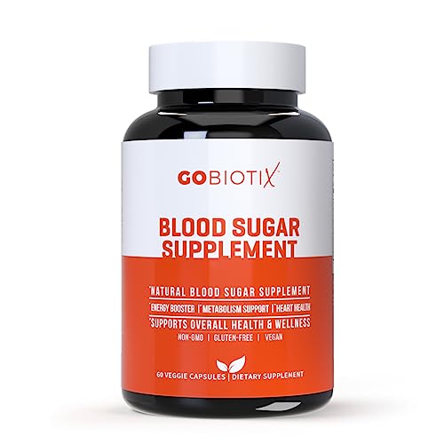 GOBIOTIX Blood Sugar Support - Cinnamon, Berberine and Selenium Capsules - Blood Sugar GOBIOTIX uk supplements
