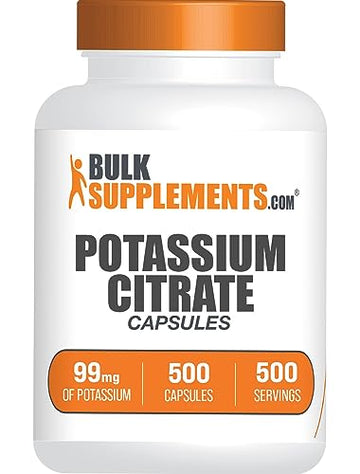 BulkSupplements.com Potassium Citrate Capsules - Potassium Supplement, Potassium BULKSUPPLEMENTS.COM uk supplements